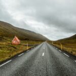 Road in Iceland's remote eastern region